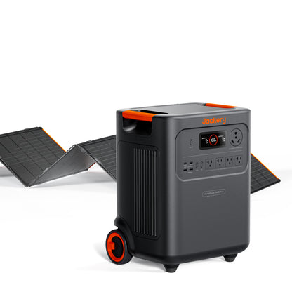 Jackery HomePower 3600 Plus + SolarSaga 500X Solar Generator Kit