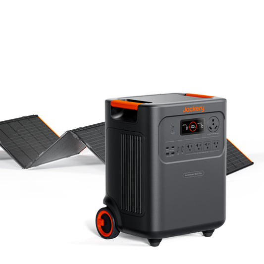 Jackery HomePower 3600 Plus + SolarSaga 500X Solar Generator Kit