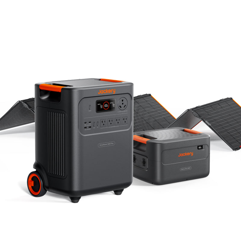 Jackery HomePower 3600 Plus 7.2kWh + SolarSaga 500X Premium Solar Generator Kit