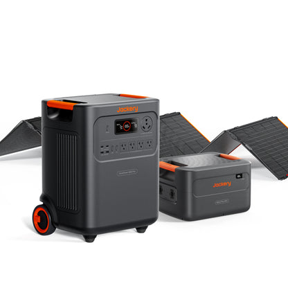 Jackery HomePower 3600 Plus 7.2kWh + SolarSaga 500X Premium Solar Generator Kit