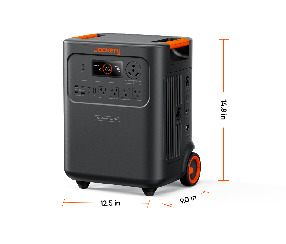 Jackery HomePower 3600 Plus Portable Power Station