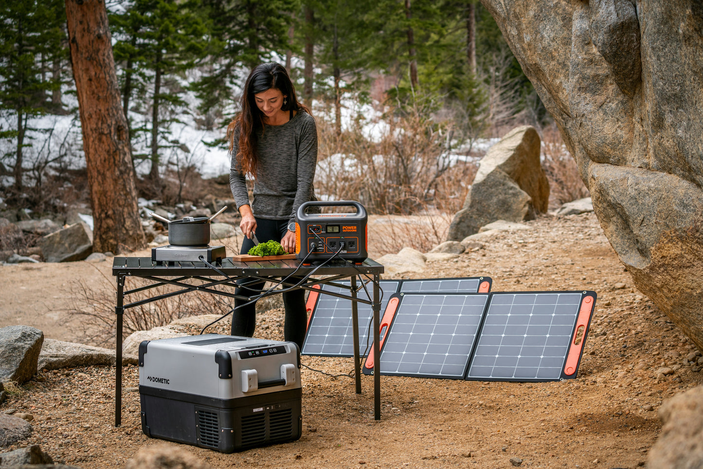 Jackery HomePower 3600 Plus + SolarSaga 500X Solar Generator Kit